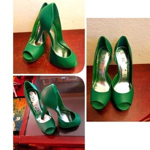 Heeled Platform Sandals